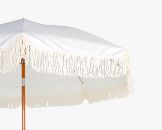 White Tassel Umbrella