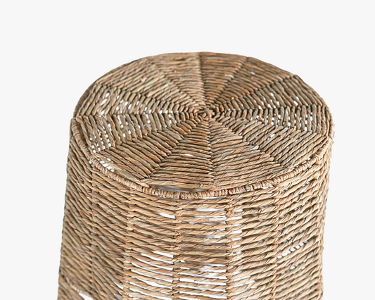 Jute Scalloped Table