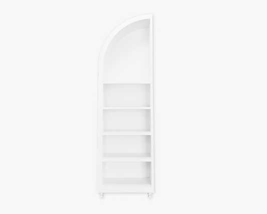 Double Curved Top Bookcase