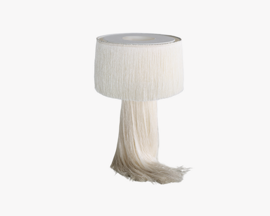 White Tassel Lamp