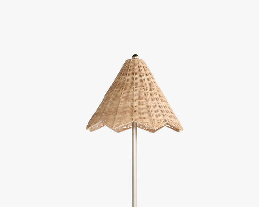 Rattan Cone Lamp