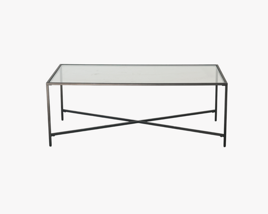 Black X Coffee Table