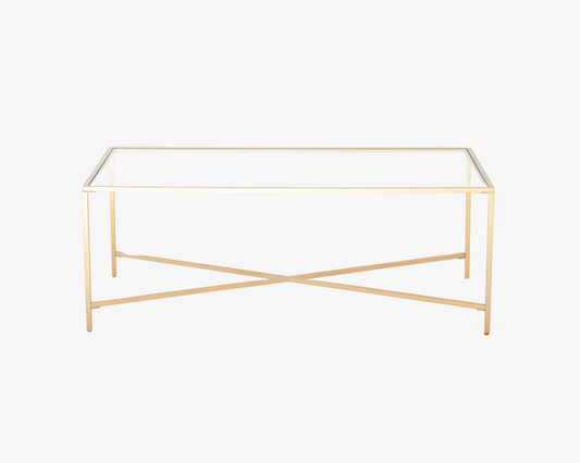 Gold X Coffee Table