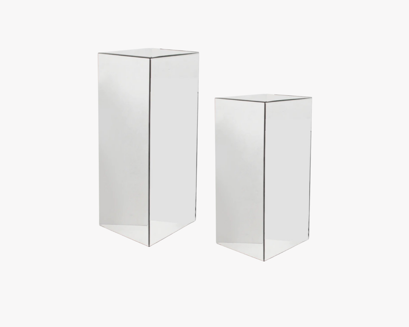 Mirrored Pedestals