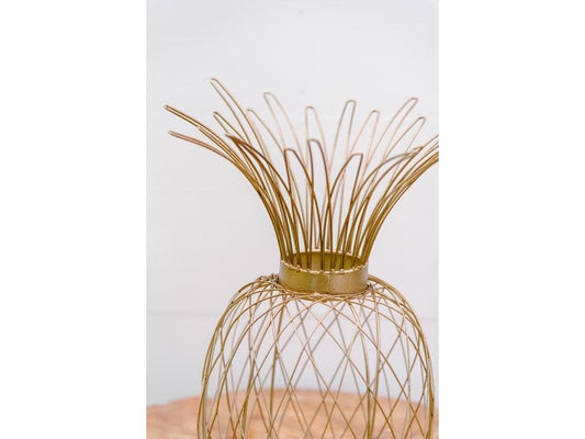 Gold Pineapple Votive | Adorn Charleston