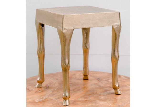 Gold Hoof Side Table | Adorn Charleston