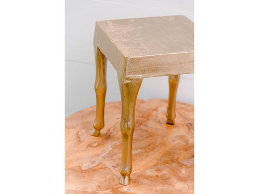 Gold Hoof Side Table | Adorn Charleston