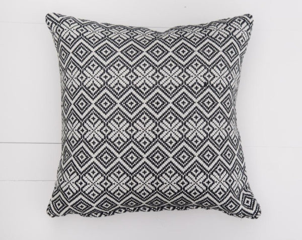 Black Diamond Pillow | Adorn Charleston