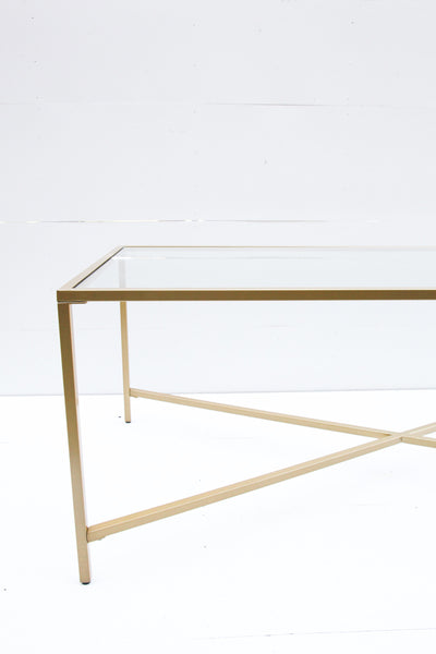 Gold X Coffee Table