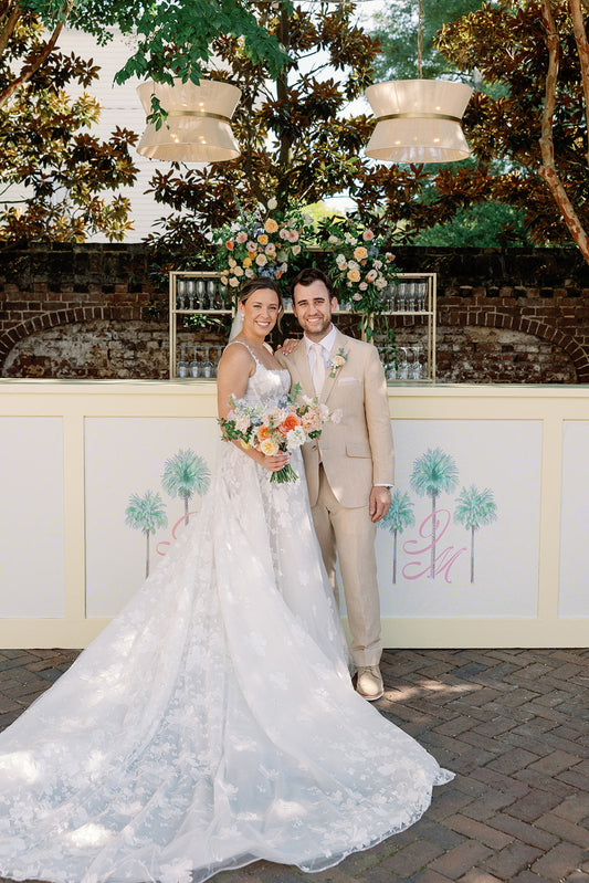 PASTEL & PRETTY | THE GADSDEN HOUSE | CHARLESTON WEDDING