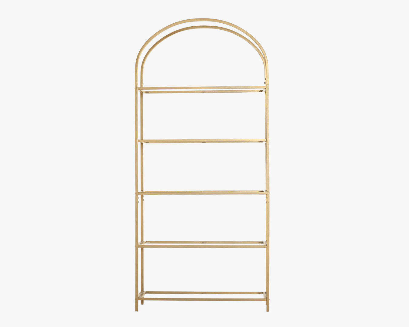 Gold Arch Bookcase