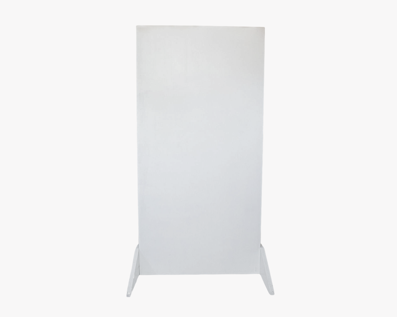 White Free Standing Wall
