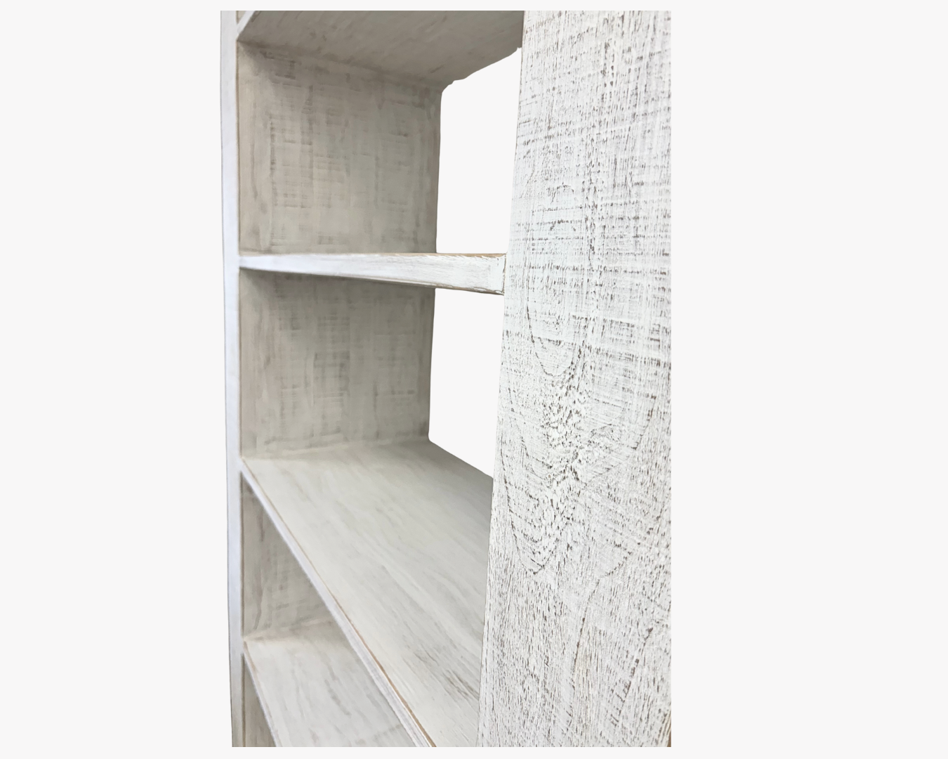 NEW Whitney Whitewash Bookcase