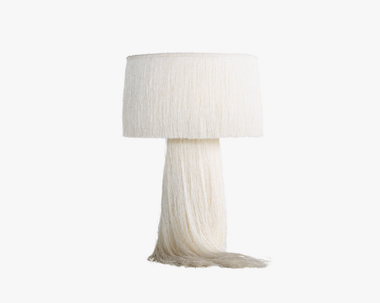 White Tassel Lamp