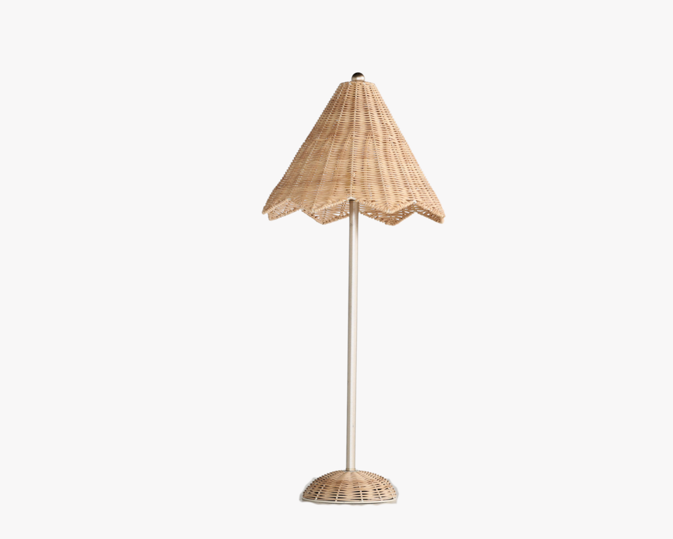 Rattan Cone Lamp