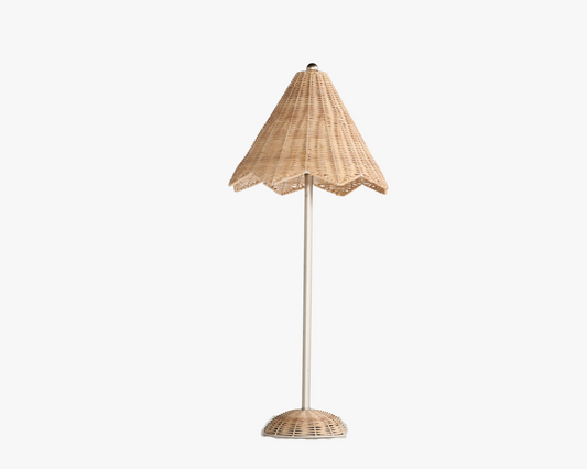 Rattan Cone Lamp
