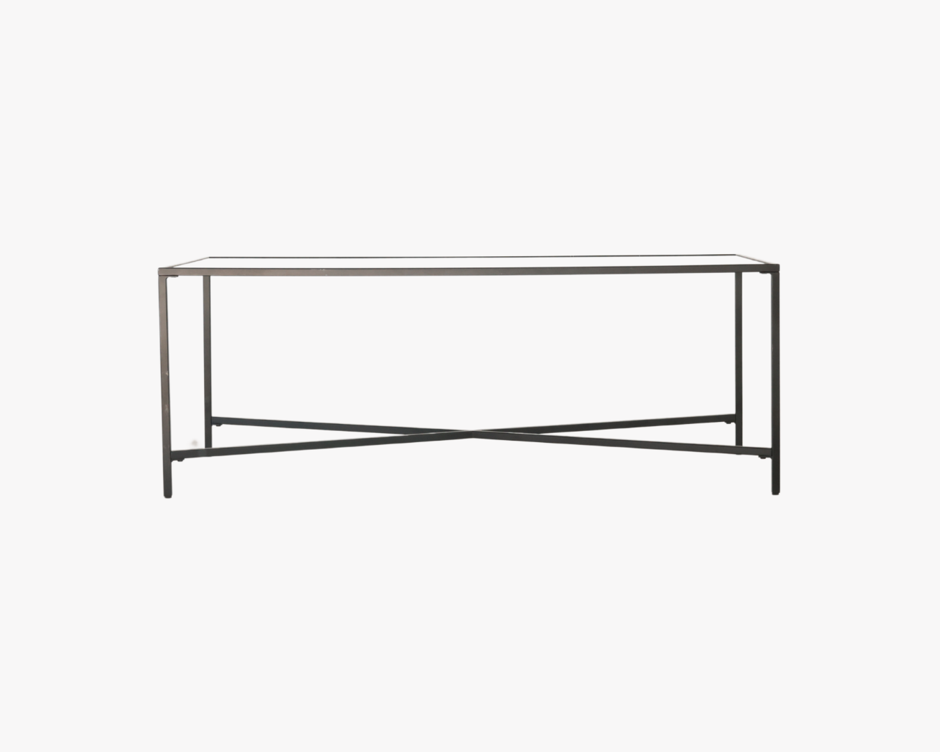 Black X Coffee Table