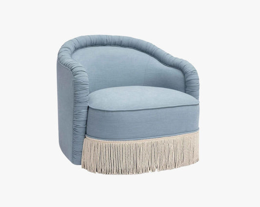 ** PRE ORDER * Blue Jackie Chair