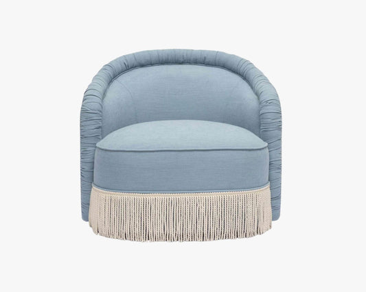 ** PRE ORDER * Blue Jackie Chair