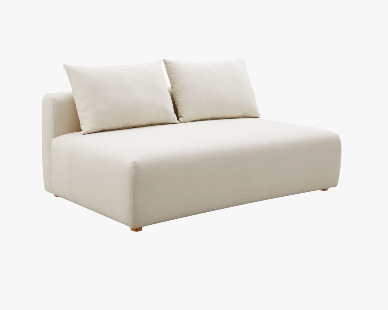 Eric Modular Armless Loveseat