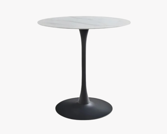 **NEW** Black + Marble Bistro Table