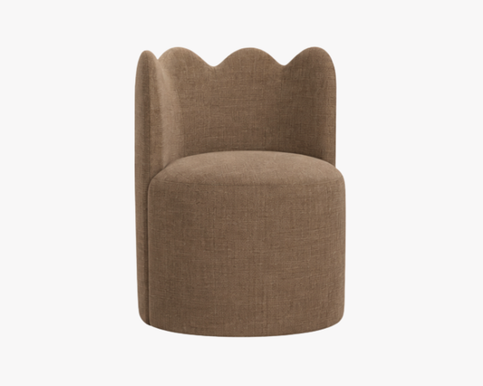 ** PRE ORDER ** Golden Cece Scalloped Dining Chair