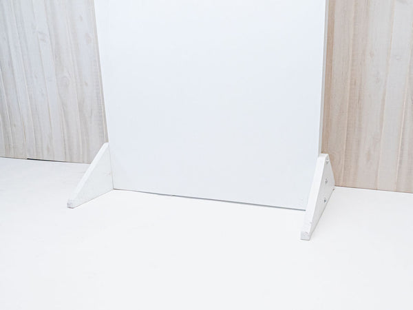 White Free Standing Wall