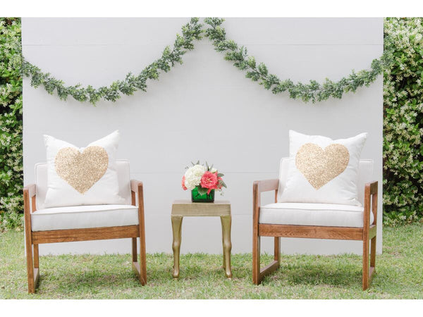 Gold Hoof Side Table | Adorn Charleston