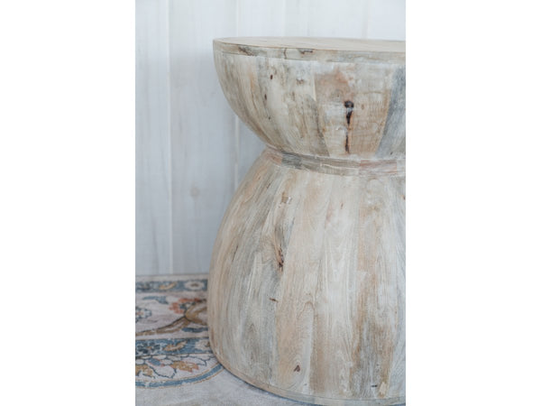 Wood Hourglass Table