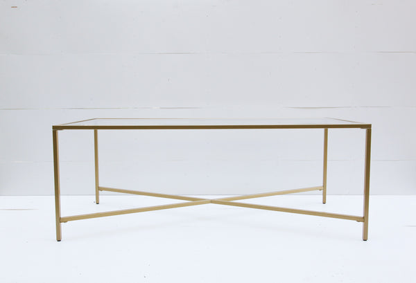 Gold X Coffee Table