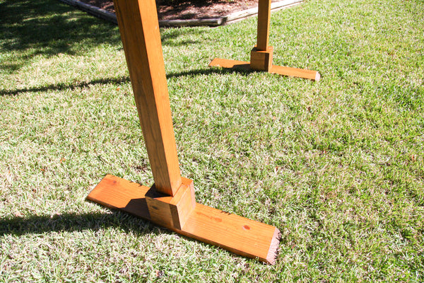 Dark Wood Arbor