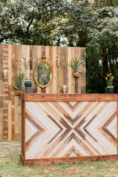 Reclaimed Wood Wall