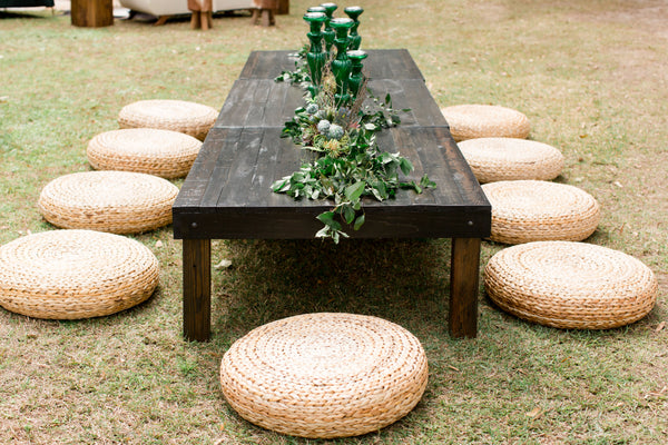 Rattan Ottomans